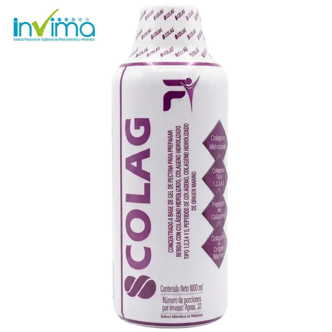 🔥COLAG 8 Colágenos Líquidos | Piel, Cabello, Uñas y Articulaciones